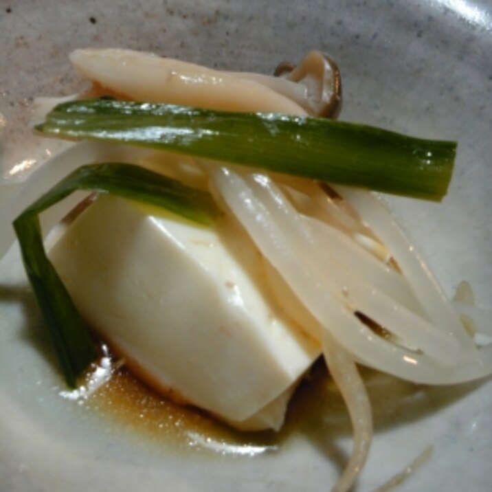 野菜湯豆腐